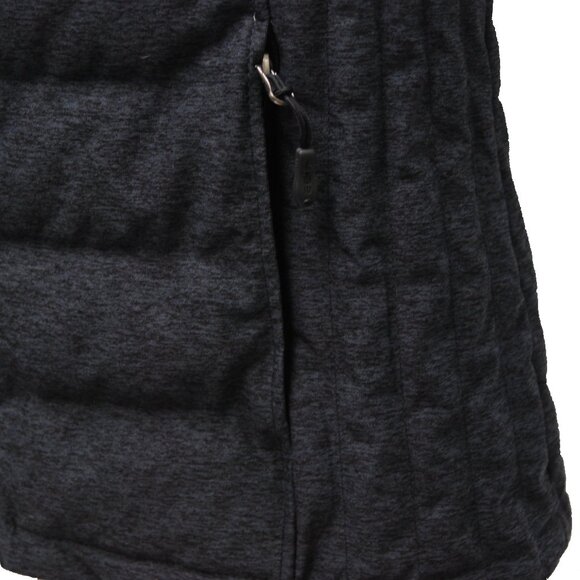 NWT HeatKeep Women's Full Zip Packable Down Puffer Vest, Dark Blue, M - Picture 3 of 7